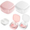 2 PCS Boite Dentier Adulte, Boite Appareil Dentaire, Boite A Dentier Adulte Pour Prothèses Dentaires, Prothèses Dentaires Suspendues, Boite Gouttiere Dentaire (B)