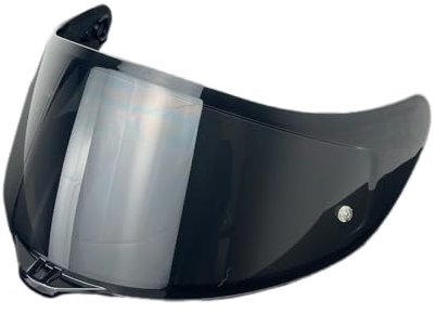 XYJTC Motorcycle Helmet Lens, k5 Helmet Visor Replacement,Tinted Motorcycle Helmet Face Shield Windshield lens for AGV K1,K1S,K3SV,K5 Helmet (Deep Black)