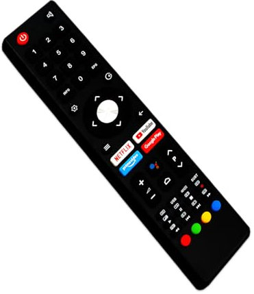 GCBLTV02ADBBT Telecomando Sostituito Voice -VINABTY-fit per Kogan/CHIQ/SABA/Syinix/Changhong/JVC Telecomando TV L32G7L L32H7C L40H7C U43H7C U50H7C U55H7C L40G7L L32G7L