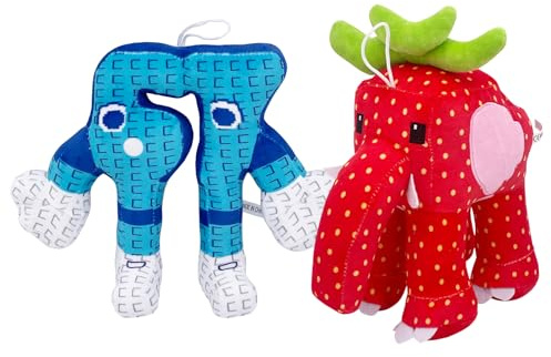 Benolls Steal a Brainrot Plush Toys, 9.8 inch Adorable Brainrot 67, Collectible Brain Rot Plush Gift for Fans (2PCS)