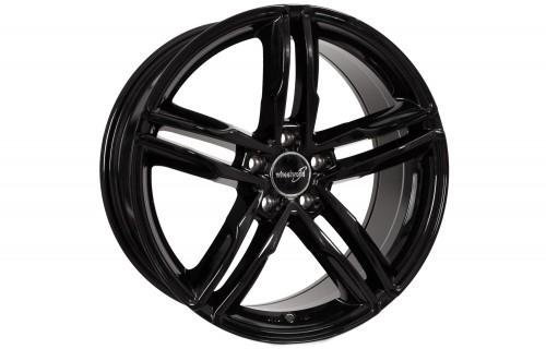 WHEELWORLD WH11 BLACK GLOSSY 5X112 ET45 HB66.6 WH11 BLACK GLOSSY PAINTED