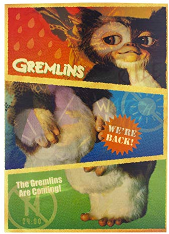 Paladone Gremlins Notizbuch Gremlins mit Wackelbildeffekt cremefarben, Bedruckt, liniert, DIN A5, 100 Seiten.