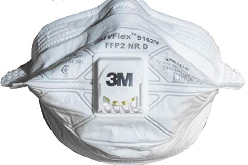 3M VFlex 9162, 3 Päcke a 15 Stück FFP2 mit Ventil Atemschutzmaske