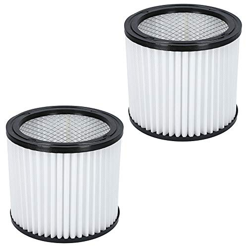 2 Lamellenfilter geeignet für Aquavac Nass- & Trockensauger. Auch passend für AEG, Güde, Lavor, Metabo, Rowenta, Tarrington-House, Variolux und einige Parkside Industriesauger