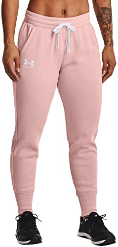 Under Armour Damen Rival Fleece Joggers Hose, Lila (676), S