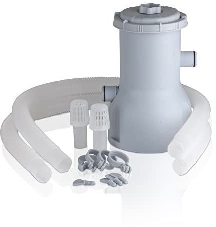 Gre CFS20 - Filtro de Cartucho para Piscinas pequeñas. Filtra 2.000 l/h con Potencia 35W.