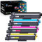 SavFinto TN247 TN-243CMYK Tonerkatusche Ersatz für Brother TN-247 TN243 Toner Kompatible mit Brother MFC-L3750CDW MFC-L3770CDW MFC-L3710CW DCP-L3550CDW DCP-L3510CDW HL-L3210CW HL-L3230CDWl (4 Pack)