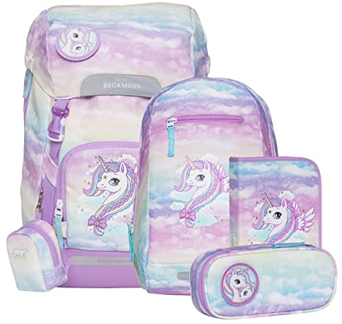 Beckmann Classic Maxi Schulrucksack Set 6tlg. (Unicorn)