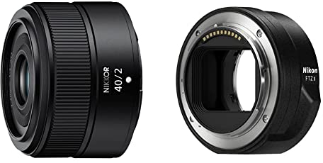 Nikon Z 40 mm 1:2.0 Schwarz & FTZ II (Adapter für F Objektive auf Z-Mount Kameras)