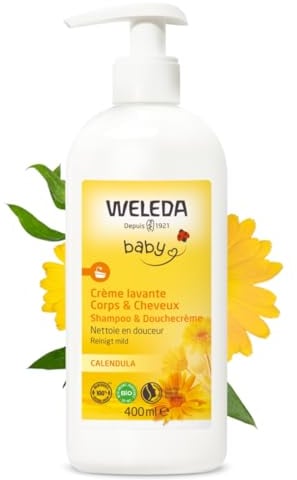 Weleda Baby Waschcreme Körper & Haar Calendula 400 ml