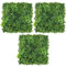 Christow Evergreen Artificial Plant Living Wall Panels, Garden Fence Covering Decoration, Indoor Outdoor Decor, Waterproof UV Protected (3 Packs of 2 x 1m by 50cm Panels)
