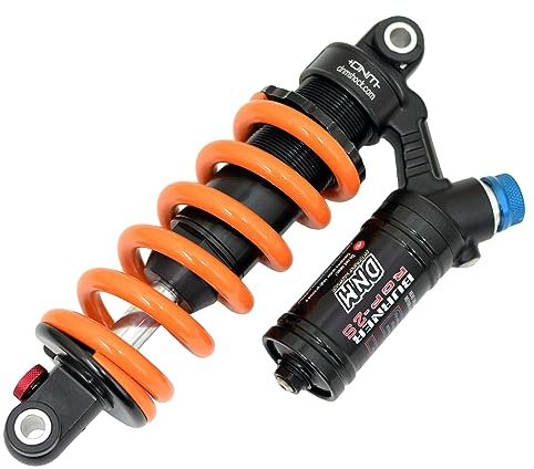 DNM BURNER-RCP2S Ammortizzatore posteriore per bici MTB DH, 190 mm, 250 kg, molla elicoidale arancione, ST1945-O