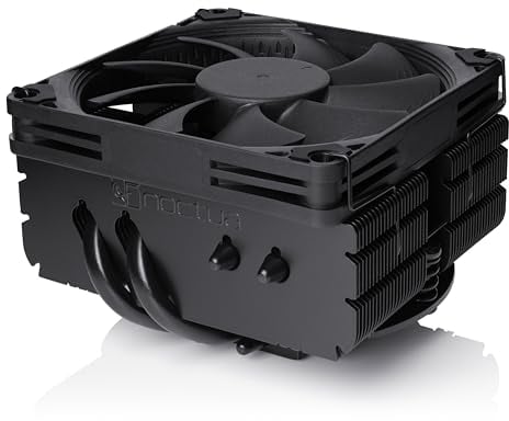 Noctua NH-L9x65 chromax.black, Premium Low-Profile CPU Cooler (65mm, Black)