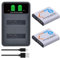 PowerTrust NP-BG1 NP-FG1 Batterie avec chargeur pour Sony Cyber-Shot DSC-W120, DSC-W100, DSC-H7, DSC-H9, DSC-W220, DSC-H55, DSC-W30, DSC-W300, DSC-W55, DSC-W50