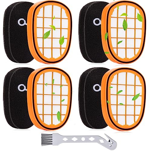 4 Stück Filter für Philips SpeedPro Max Aqua Staubsauger,FC6814 FC6826 FC6812 FC6822 FC6827 FC6813 FC6823 XC8043 XC8045 XC8047 XC7041-XC7043 FC6901-FC6904 XC8147,Ersatzfilter für Philips FC5005/01