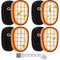 4 Stück Filter für Philips SpeedPro Max Aqua Staubsauger,FC6814 FC6826 FC6812 FC6822 FC6827 FC6813 FC6823 XC8043 XC8045 XC8047 XC7041-XC7043 FC6901-FC6904 XC8147,Ersatzfilter für Philips FC5005/01