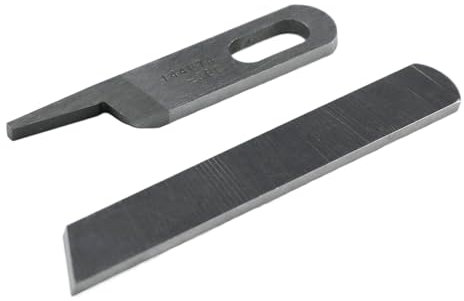 Blooy - 144074-300 + S20582-001 Jeu de couteaux supérieurs et inférieurs pour machines à coudre surjeteuses Brother MA4-C31, EF4-N11, EF4-N21 (10 ensembles)