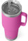 YETI Rambler Straw Mug, Stainless Steel Vacuum Insulated Mug with Stronghold Lid, Wildflower Fuchsia, 35 oz (1035 ml)