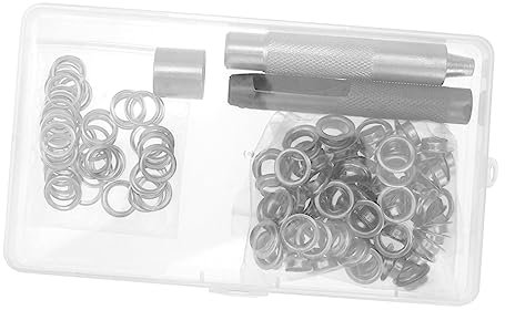 Tofficu Metall-ösenform Ösenwerkzeug Für Leder Mit Rostfreiem Stahl Korrosionsbeständig Geeignet Für Schuhe Kleidung Bastelprojekte Segeltuch Handtaschen Markisen Robustes Material Für Pro