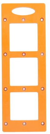 Socket Back Box Cutting Template, Cutting Template for 70 * 70mm Socket Base Box, 86 Socket 12 Position Opening Design Suitable for Most, Templates