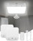 Doppelpack LED Deckenleuchte mit Bewegungsmelder–6000mAh Akku deckenlampe,Magnetische Montage,3 Farbtemperaturen,Dimmbar,USB Wiederaufladbar,Kabellos,Ideal für Bad,Flur,Treppe,Keller–Mit Fernbedienung
