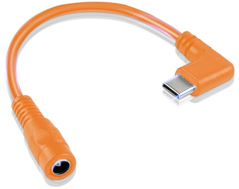 Wamlet 7.4V/9V Heated Jacket & Vest Battery Step-up Adapter Charger for ORORO,Venustas,WASOTO,Topdot,Gobi Heat Heated Jackets and Vests(Orange)