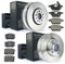 Bremsen/Bremsscheiben + Bremsbeläge vorne + hinten NB PARTS GERMANY 10041729