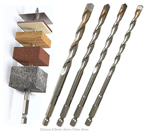 Armeg 8.0mm Twister Multi Material Drill Bit