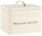 Harbour Housewares Vintage -Metall -Wasch -Tabletten Kanister - Creme