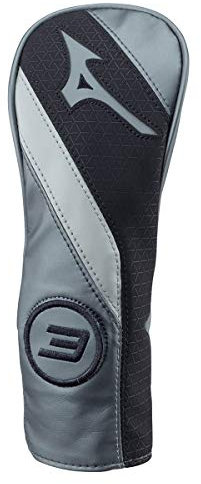 Mizuno Unisex Utility Headcover - Black/Grey - One Size