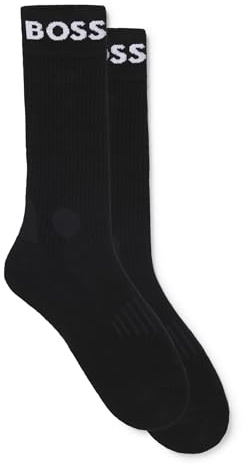 BOSS Herren 2P RS Sport CC Kurze Socken aus Stretch-Gewebe im Zweier-Pack