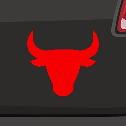 Stier Kopf Aufkleber -6 Größen 21 Farben- Taurus Sternzeichen Hausrind Sternbild