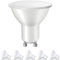 LEDYA LED Warmweiss 3000K, 5W 400lm LED Glühbirne ersetzt 40W Halogenlampen, Energiesparlampe Birne, 25000 Stunden Lebensdauer, 120 degree Strahlwinkel, 6 Stück, 19001, Weiß