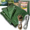Parpyon® Telo impermeabile esterno Rinforzato da 120gr/mq telo copritutto telone occhiellato ombreggiante per gazebo piscina campeggio mobili giardino (120Gr, 6x8)