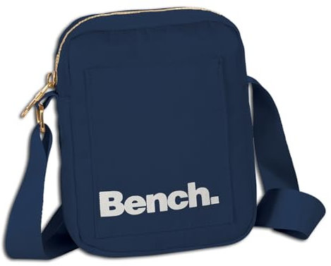 Bench kleine Umhängetasche Schultertasche Small Shoulderbag Crossbag 64173, Farbe:Marineblau