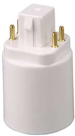 LED Light Lamp Adapter GX24Q-E27 Bulb Holder Socket Converter 4 Pin