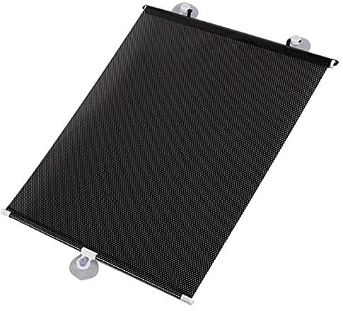 Saugnapf Sonnenschutz Rollos Ohne Bohren,Einziehbare Verdunkelungsrollos Für Fenster,Temporäre Jalousien,Tragbare Wärmeisolierte Sichtschutzvorhänge,Dachfenster Rollo,Black-40×60cm(15.7*23.6in)