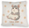 Hamster Kissen mit Spruch Chill Zone EIN bequemes DekoKissen für das Sofa lustiges Kindergeburtstag Kuscheliger Kissen bezug Bedruckt Haustier Tiermotiv