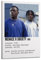 Zamou Leinwandposter Menace II Society, Wandkunst, dekoratives Wohnzimmer-Poster, Schlafzimmer-Poster, 30 x 45 cm, Rahmenstil