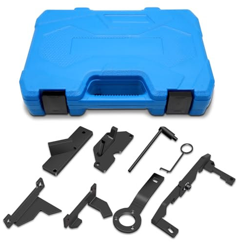 RUIZHI Zahnriemen Werkzeug, Zahnriemenwechsel Kompatibel für PSA 1.2 PureTech, für Citroen C1 C3 C4, für Peugeot 108 208 308 2008 3008, für 1.0 VTi 1.2 VTi EB0 EB2, OEM: 0109-2A 0109-2B