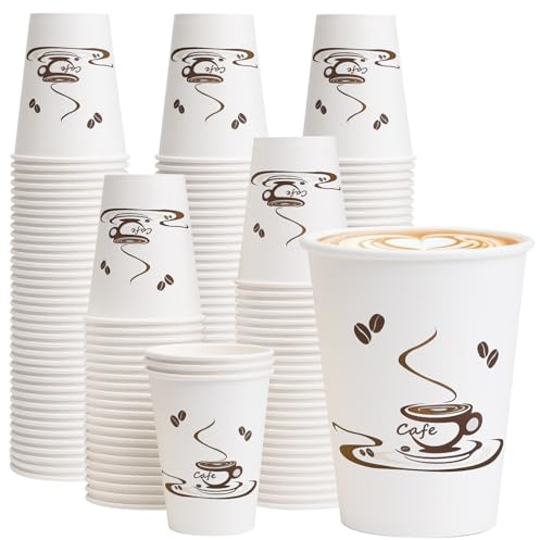 Lamosi 240 Pack 12 oz Coffee Cups, Disposable Paper Cups