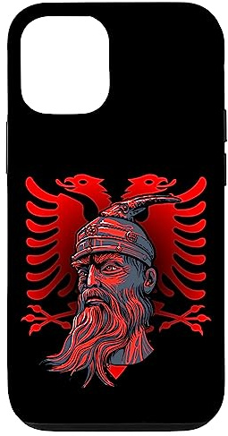 Hülle für iPhone 12/12 Pro Skanderbeg Albanischer Nationalheldenadler Kosovo Albaner