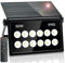 BOSITE 50W Projecteur Solaire Exterieur, 3000mAh Lumière Solaire Extérieure Avec Télécommande, 6500K Lampe Solaire Exterieur, IP65 Étanches Spot Solaire Exterieur pour Porche Patio Jardin Garage Allée
