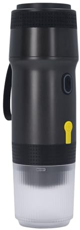 AYNEFY Tragbare Kaffeemaschine, 3-in-1-20-Bar-Kapselmaschine mit Kabelloser Heizung für Unterwegs, Genießen Sie Kaffee Jederzeit und überall mit Kapseln, DG-Kapseln oder