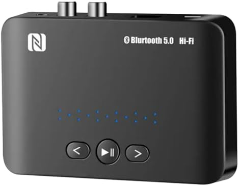Swiixxer NFC Bluetooth 5.0 Empfänger Transmitter Set Stereo AUX U Disk Optischer Wireless Bluetooth Adapter für TV PC Auto Lautsprecher Kit