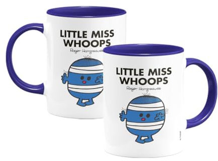 Mr. Men Little Miss Whoops Large Porcelain Colour Handle Mug Little Miss