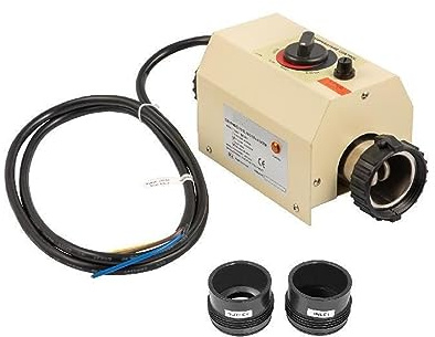 AIRYSSFU Poolheizungen, 2KW Mini-Elektro-Warmwasserbereiter, Thermostat-Schwimmbadheizung, Badewanne SPA-Badewanne for Massage-Whirlpool(48mm)