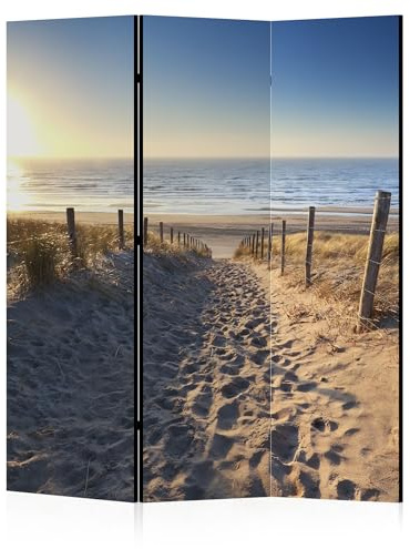 LUMASOUL Paravent Raumteiler Innen einseitig Bedruckt 135x172 cm Landschaft 00