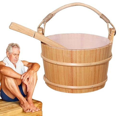 Outils de bain de bien-être, kit de relaxation spa, sauna à vapeur avec en bois, ensemble d'accessoires de bain, style spa confort, thérapie de salle de bains pour relaxation, maison