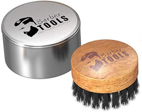 ✮ BARBER TOOLS ✮ Bartbürste und Schnurrbart hohe Qualität. Mit seinem Metallbox